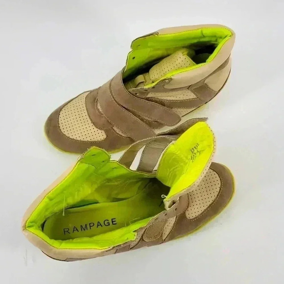 RAMPAGE WEDGE  SNEAKERS - Picture 3 of 5